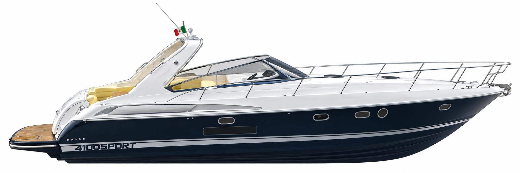 Pursuit OS 335, vue latérale
