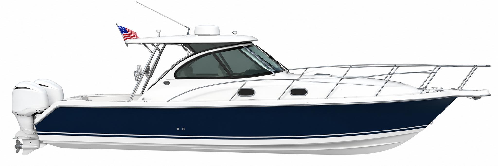 Airon Marine 300, vue latérale